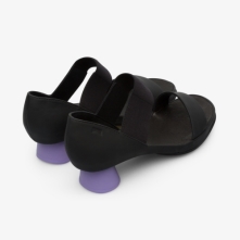 Camper Alright Heeled Sandals Black - Womens Singapore QEQQUZ-144